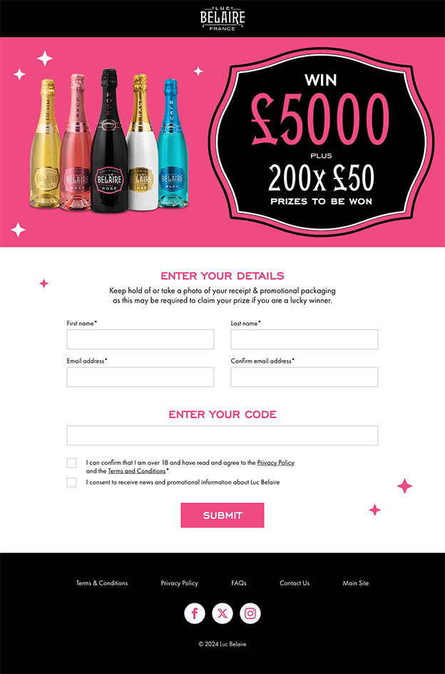 Luc Belaire promotion